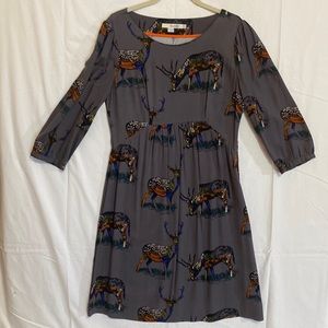 Boden Scoop Neck tunic dress 6L (tall)